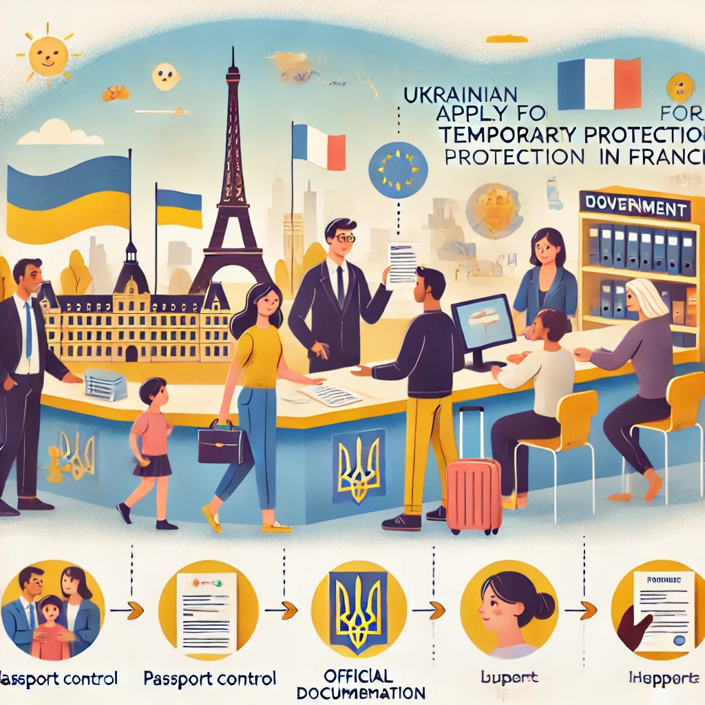Як українцям отримати тимчасовий захист у Франції